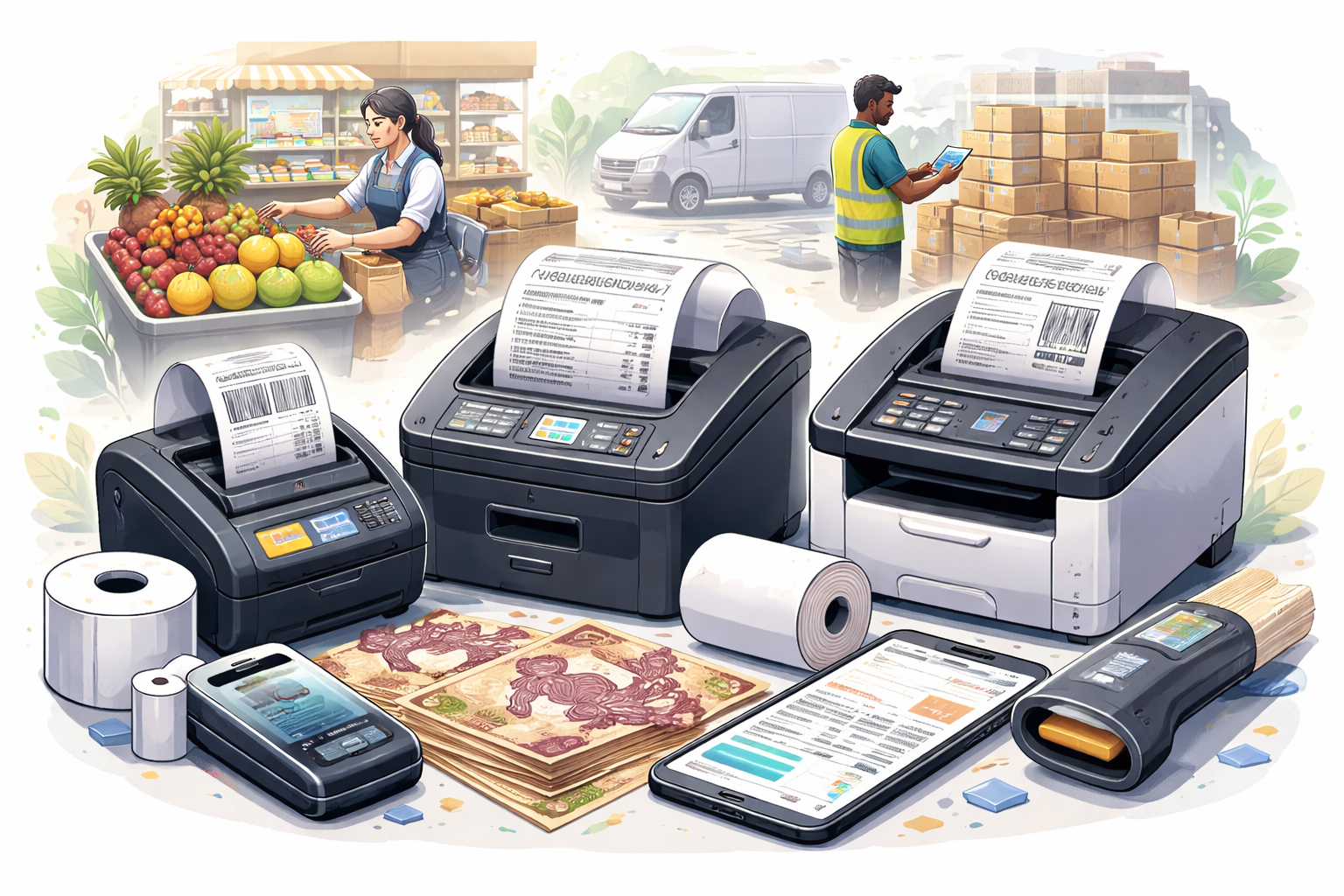 Thermal Printers: The Hidden Workhorses in Kenyan Businesses